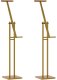 vidaXL Stoiska na targi 2 pcs złoty 26,5 x 26,5 x 127 cm Żelazo 1