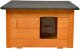 Wood OK Buda dla psa/kota Teak + legowisko 234