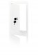 Ventika Drzwiczki rewizyjne metalowe białe 300x500 z zamkiem DMZ30X50 2