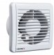 Wentylator osiowy fi 125 230V 9,4W 158m3/h 31dB łożyska kulowe z higrostatem i wyłącznikiem czasowym biały SOLID SILENT D125SRH 1