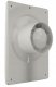 Wentylator osiowy fi100 230V 14W 98m3/h 34dB z wyłącznikiem sznurkowym biały FORTE D100M3WS 5