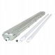 Oprawa LED hermetyczna z odbłyśnikiem z tubami LED 2xT8 18W 120cm IP65 HDL236KOM 1
