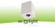 Ecolight Oprawa Halogenowa GU10 Natynkowa Biała Kwadrat Pojedyncza OHN-4B 1