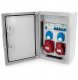 ELS Elektrotechnika Rozdzielnica budowlana 32/5 + 16/5 + 2*GS 230V + zabezpieczenia, zamykana obudowa ABS IK10 IP65, N21B11B1ABS 1