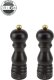 Młynek do przypraw Peugeot Zestaw młynków do soli i pieprzu czekoladowych 18 cm 2