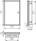 Rozdzielnica modułowa metalowa 4x12 podtynkowa IP30 N+PE I klasa drzwi białe KP-DB-I-MF-412 biały 35682 10
