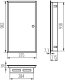 Rozdzielnica modułowa metalowa 6x12 podtynkowa IP30 N+PE I klasa drzwi białe KP-DB-I-MF-612 biały 35685 10