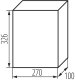 Kanlux Rozdzielnica modułowa tworzywo natynkowy 2x12 IP40 IK06 N+PE klasa II białe drzwi DB212S 2X12P/SMD-P biały 36421 2
