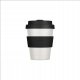 Ecoffee cup Kubek na wynos Solid Colours 240ml - Black Nature 1