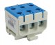 Elektro-Plast Rozdzielacz odgałęźny trójpolowy AL/CU 3x50mm2 niebieski montaż płaski i na szynę TH WLZ35/3x50/n 48.350 1