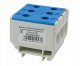 Elektro-Plast Rozdzielacz odgałęźny trójpolowy AL/CU 3x50mm2 niebieski montaż płaski i na szynę TH WLZ35/3x50/n 48.350 3