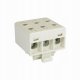 Elektro-Plast Blok rozdzielnica odgałęźna 3-polowa szara montaż płaski i na szynę AL/CU 3x35mm2 TH WLZ35/3x35/s 48.336 1