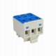 Elektro-Plast Blok rozdzielnica odgałęźna 3-polowa niebieska montaż płaski i na szynę AL/CU 3x16mm2 TH WLZ35/3x16/n 48.316 1