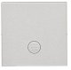 Kontakt-Simon Klawisz pojedynczy z oczkiem do SW1M, SW6M, SW7M, SP1M Aluminium mat TKW1L/143 2