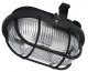 Lampa sufitowa GTV Oprawa kanałowa SANGUESA KAY E27 max.40W AC220-240V IP44 ABS/szkło czarna OS-KAY060-10 2