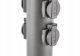 GTV Słupek ogrodowy CORTA-P 36, IP54 4*gniazdo Schuko, max.3500W, słupek, grafit 3