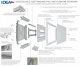 Elektro-Plast RPDM 2x14 Podtynkowa rozdzielnica z metalowymi drzwiami N+PE (28) Klasa II IK08 IDEAline 69.214 2