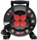 Plastrol Przedłużacz bębnowy EXTREME LINE 4 gniazda z/u IP44 16A H05RR-F 3x1,5 15m czarny W-100022 5