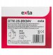 Stycznik modułowy instalacyjny 25A 2Z 24VDC typ: STM-25-20/24V EXT10000289 9