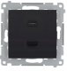 Simon 54 Ładowarka USB C+A (moduł), 30 W, 230V czarny DEC2CAQ.01/49 1