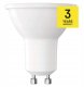 Żarówka LED Classic MR16 GU10 3W (32W) 345lm 3000K ciepła biel ZQ8E12 3