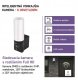 Kamera IP Emos Zewnętrzna kamera obrotowa IP-310 TORCH z Wi-Fi, czujnikiem ruchu i lampą, IP65 czarna H4065 10