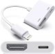 Przejściówka Lightning do HDMI i Lightning - adapter Full HD 60 Hz, łatwe podłączenie iPhone / iPad do TV lub projektora, Plug & 1