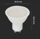 V-TAC Żarówka LED 10W GU10 4000K 1000lm 100st. Samsung 218791 5
