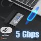 OBUDOWA DYSKU SSD HDD 2,5" KIESZEŃ NA DYSK SATA USB-C 3.2 5Gbps TRIM UASP REAGLE 6