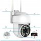 Zewnętrzna Kamera Obrotowa 8MPx IP Wi-Fi ULTRA HD Funkcje AI Mikrofon BIAŁA 8