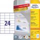 Avery Zweckform Uniwersalne etykiety samoprzylepne 70 x 36 mm (3490) 1