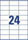 Avery Zweckform Uniwersalne etykiety samoprzylepne 70 x 36 mm (3490) 3