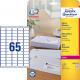 Avery Zweckform Etykiety adresowe na koperty 38.1 x 21.2 mm (L7651-25) 1