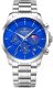 Zegarek Giewont Zegarek Męski Chronograph Sapphire Srebrno Niebieski GW9460-B3 1