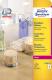 Avery Zweckform Przezroczyste etykiety na produkty Crystal Clear 96 x 50,8 mm (L7783-25) 2