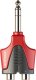 Adapter AV Roxtone adapter wtyk jack 6,3mm stereo - 2x gniazdo RCA 2