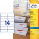 Avery Zweckform Etykiety adresowe na koperty 99.1 x 38.1 mm (J8163-25) 1