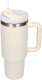 Black Forest Thermo mug with straw thermos with handle, 1200ml, beige 3