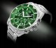 Zegarek Giewont Zegarek Męski Chronograph Sapphire Srebrno Zielony GW3970-B8 2