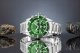 Zegarek Giewont Zegarek Męski Chronograph Sapphire Srebrno Zielony GW3970-B8 5