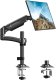 Triadyn Nowy Uchwyt Biurkowy HighFlexMount do Pojedynczego Monitora Telewizora 13-34" Ergonomiczny Regulowany Obrotowy TRD-BLK-Hi1AL 2
