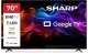 Telewizor Sharp 70HP5265E QLED 70'' 4K Ultra HD Google TV 1