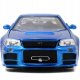 JADA F_F Nissan Skyline blue 2002 1:24 9397173314 7