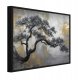 Obraz W Ramie Na Metalu Drzewo Abstrakcja Do Sypialni Salonu 120x80 1
