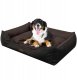 Hobbydog R1 LEGOWISKO PUFFY OXFORD BRĄZOWO - CZARNE 3