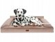 DOGGY XL LEGOWISKO CHAMPION beżowy VELVET 6