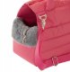 DoggyDolly TORBA FLUFFY RIDE MALINOWY 5