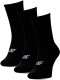 4f Skarpety Męskie długie 3-Pak czarne sportowe M 1