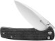 Sencut by We Knife Nóż składany Sachse S21007-1 black micarta 5