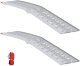 vidaXL Rampy załadunkowe 2 pcs Srebrny 222 x 29 x 14 cm Aluminium 2